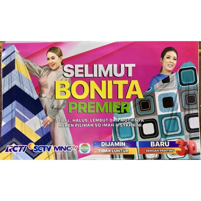 Selimut Bonita Premier Selimut Bulu Bonita Premier Tebal Lembut Corak Minimalis Abstrak Classic Bisa