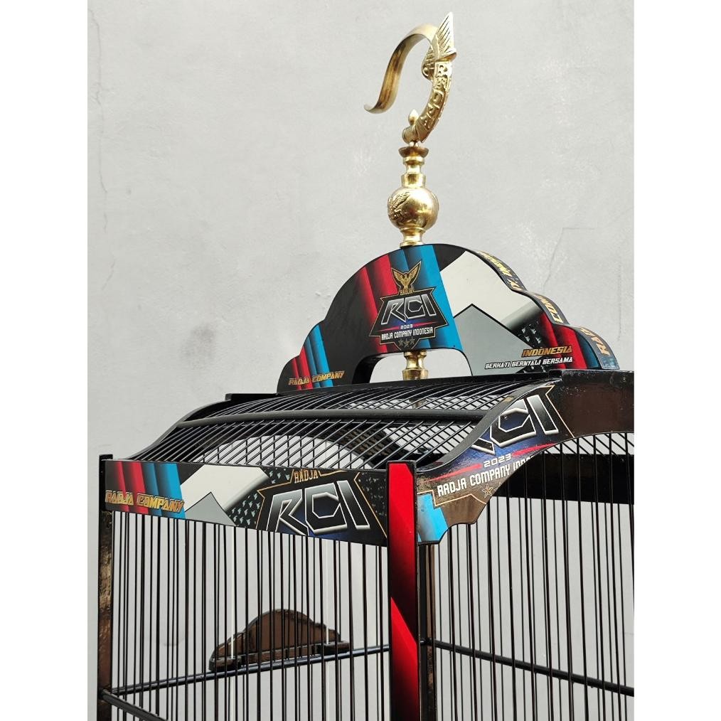 [SANGKAR RADJA] SANGKAR KOTAK DECAL RCI EKSLUSIF TERBARU SANGKAR KOTAK KACER FIBER BERKUALITAS