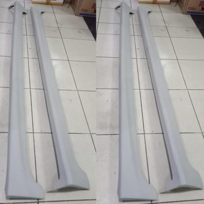 side skirt honda brio lama 2012-2017 fiber