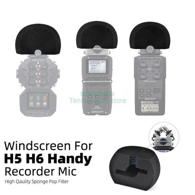 DY109 - Busa mic for ZOOM H5 H6 H8 XYH-5-6 Handy recorder windscreen filter