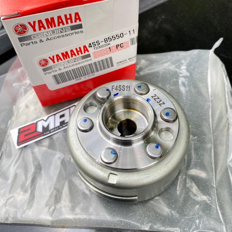 MAGNET MAGNIT ROTOR ASSY YAMAHA YZ 125 KODE 4SS ORIGINAL YAMAHA JAPAN