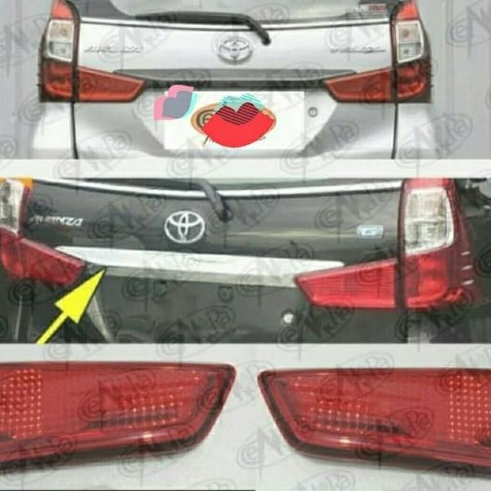 trunklid grand All New avanza Reflektor upgrade type E jadi ke Type G