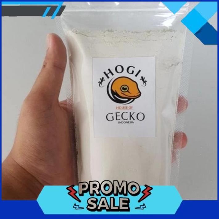 TERBAIK Dolomit / Zeolit Alas Kandang Serta Kalsium Leopard Gecko Super Halus & Putih (HIGH QUALITY)