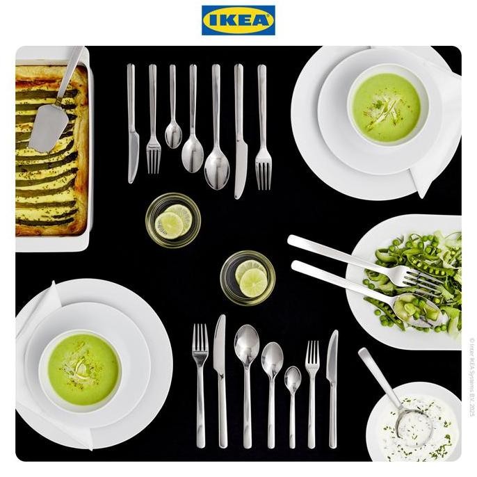 (Good) IKEA 365+ Piring Makan Putih 27cm Kitchenware
