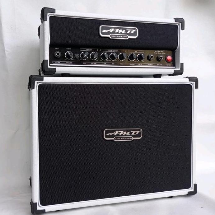 Ampli gitar Amb head cabinet 8inch spek mantap suara ngerii Bass Amplifier Mixer Subwoofer ALU