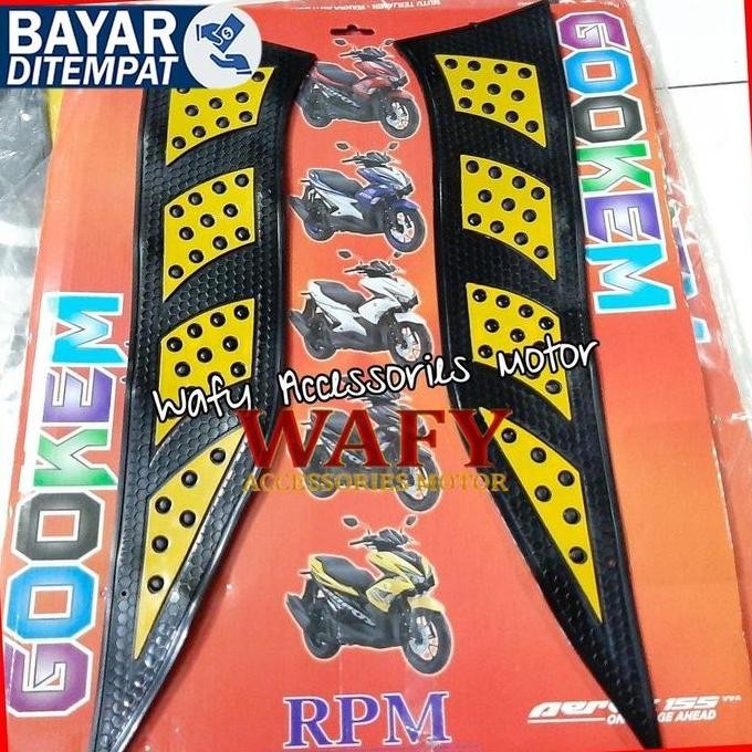 DF320>> Karpet Aerox Karpet Bordes Motor Aerox 155 Vva 2016/2017/2018/2019 Yamaha Aerox 155