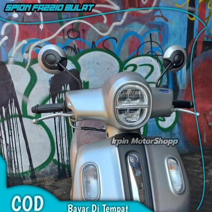 DF8 >> Spion Yamaha Fazzio Bulat Spion bulat fazzio model classic vespa