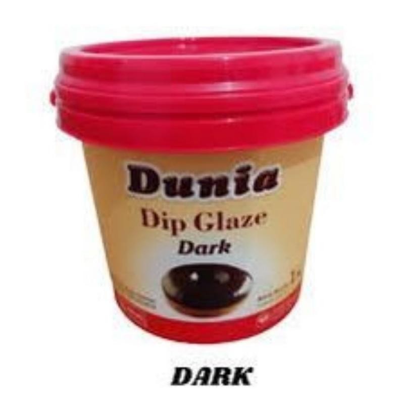 

READY STOK Dunia Dip Glaze Eco Dark 1kg Siap kirim