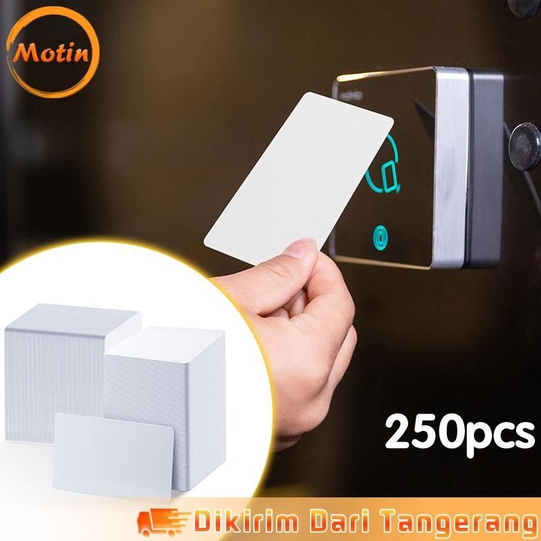 250pcs Kartu PVC ID Blank Card Kartu PVC Polos Printable Inkjet ID Card