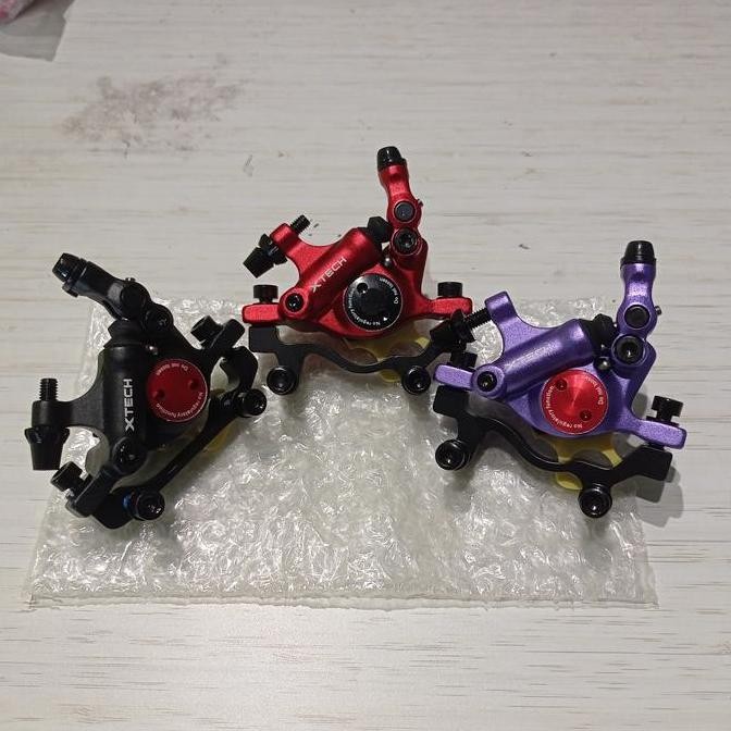 Kaliper rem sepeda semi hidrolik Zoom HB100 Xtech import