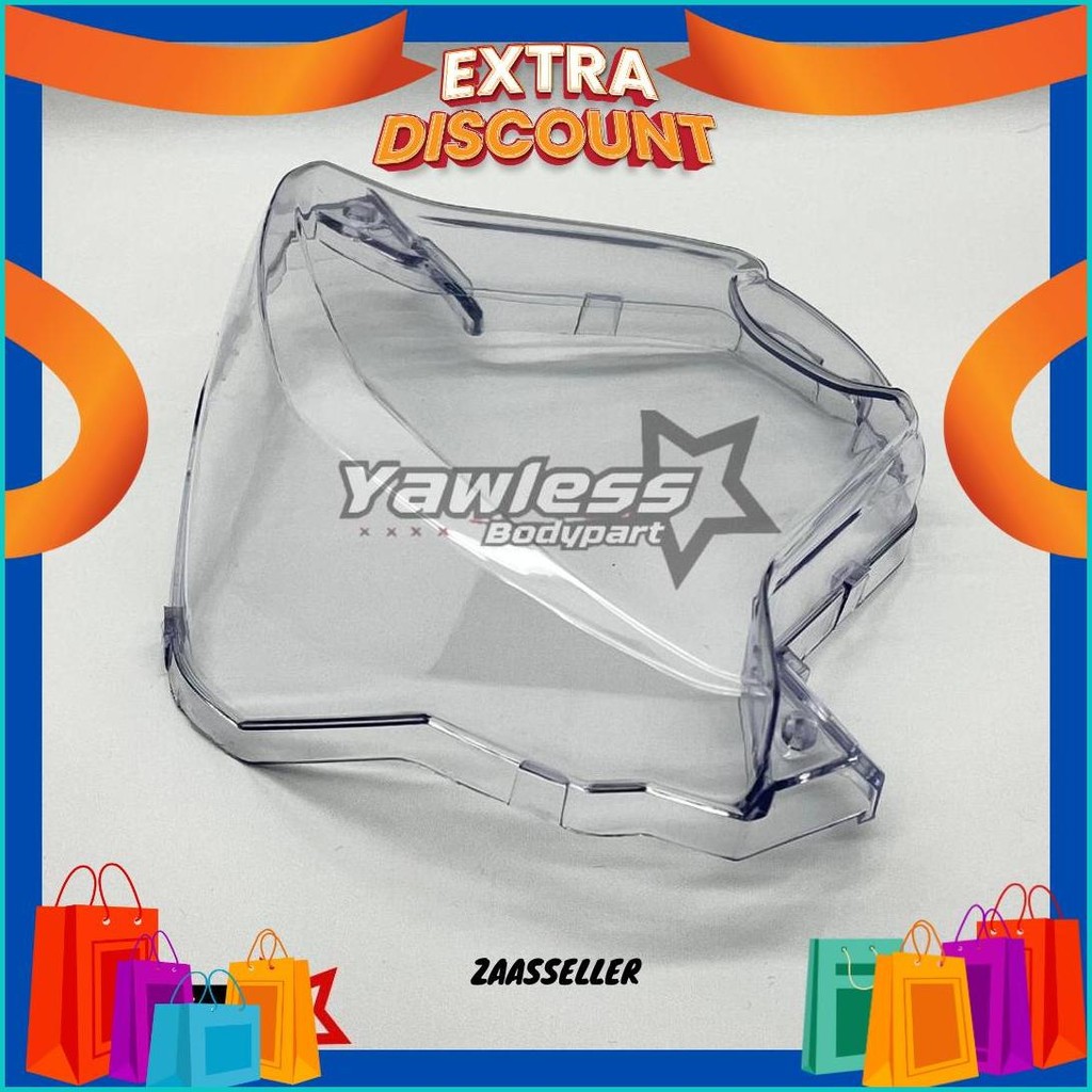 Batok Beat Fi 2013 - 2016 Depan Belakang Warna Putih + Mika Speedometer Beat Fi Original Produk