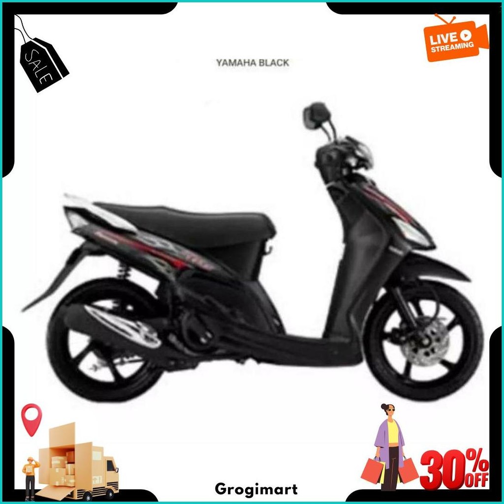 Batok Depan Mio Sporty Biru Tua Tahun 2003 / Totok Mio Sporty Biru Tua + Mika Speedometer Terlaris