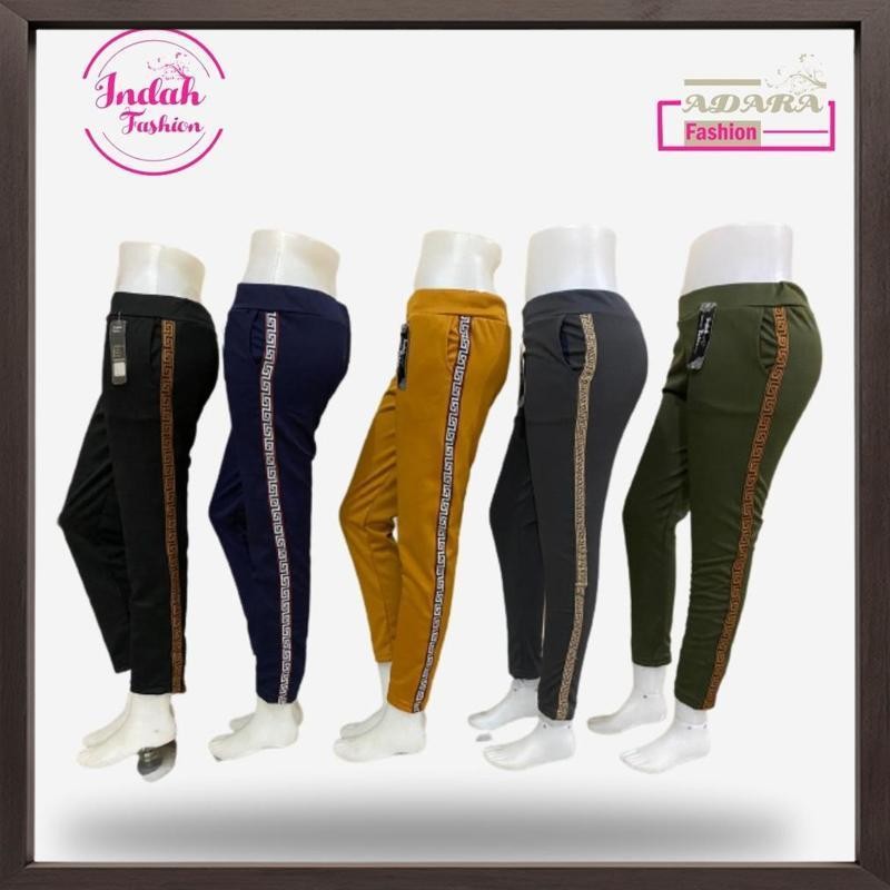 Termurah { COD } CELANA SCUBA LIST FENDY // LUNA SCUBA FF // CELANA LIST SCUBA - Termurah Terlaris B