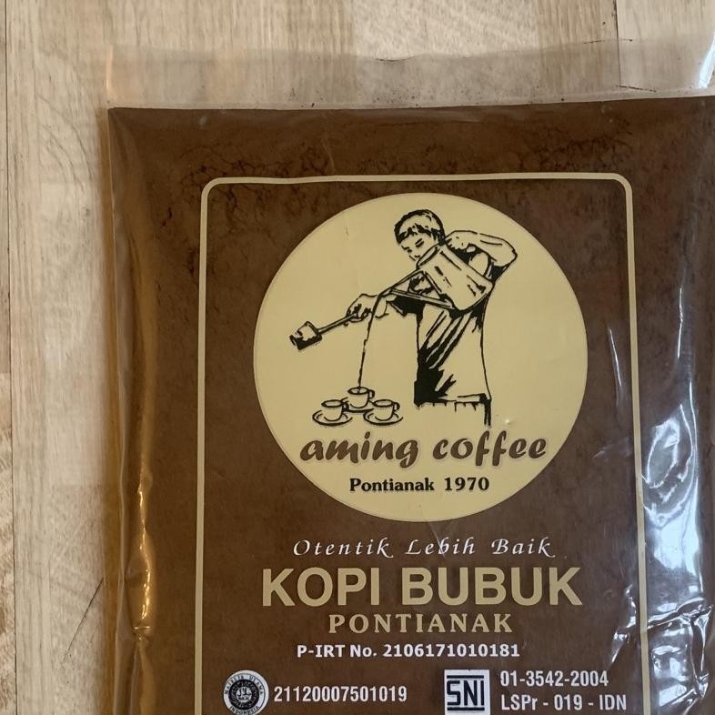 relaydasbord - kopi aming pontianak 500g - kopi bubuk arabica robusta