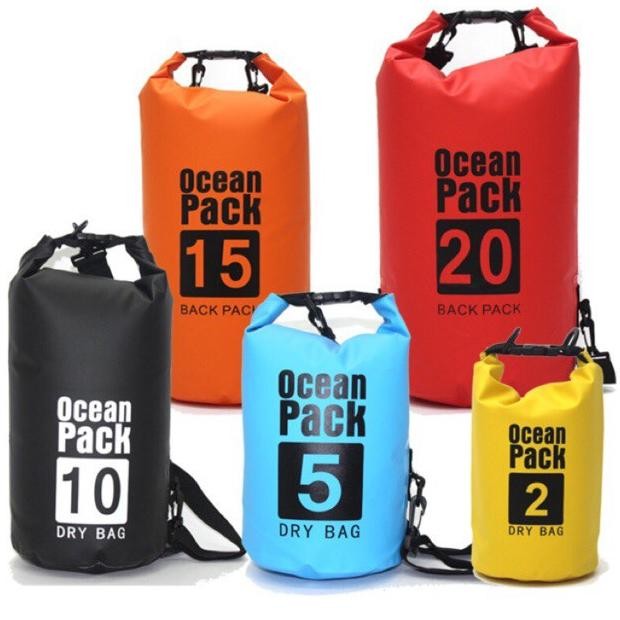 Dry Bag Ocean Pack  10L 15L Outdoor Waterproof/dry bag 10l/tas waterproof/tas pancing anti air/tas r
