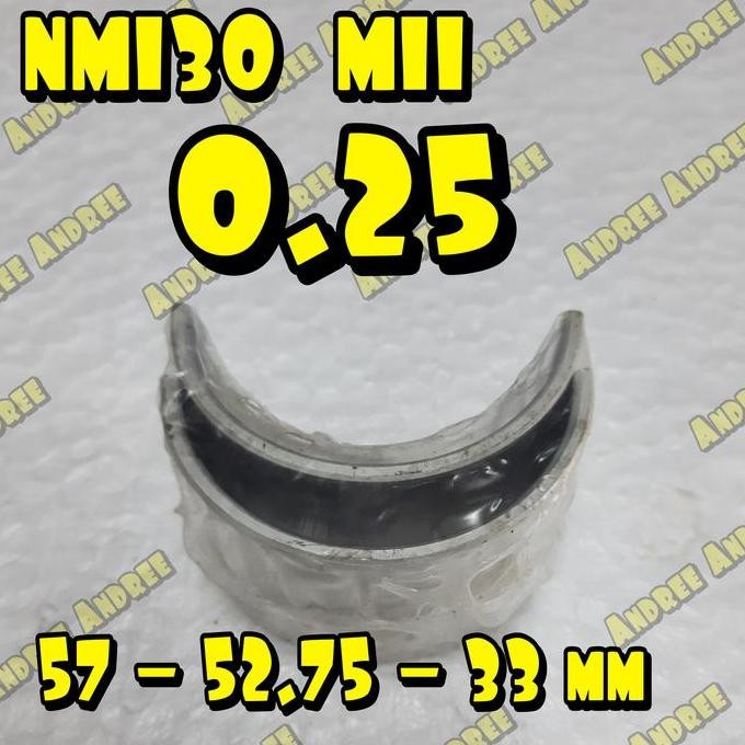 ] NM130 M11 0.25 Crank Pin Metal NM-130 M-11 025 uk 57 - 52.75 - 33 mm
