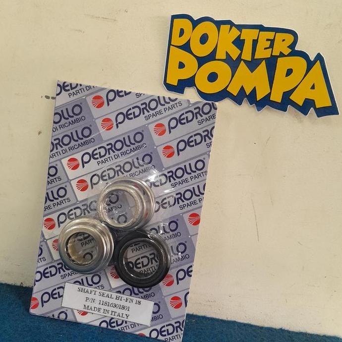 :=:=:=:=] SHAFT SEAL PEDROLLO BT-FN 18 - UNTUK POMPA PEDROLLO JSW 3