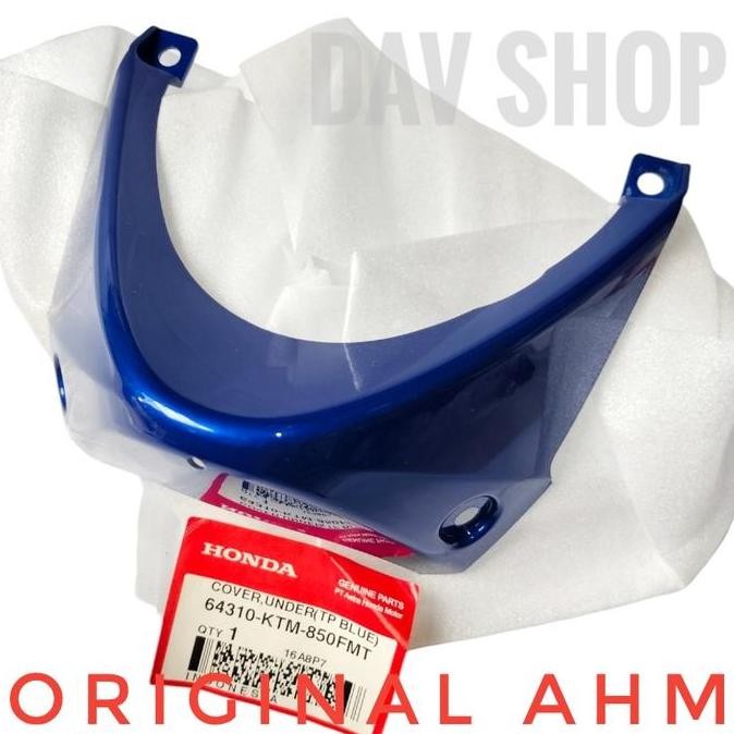 .........] UNDERCOWL/COVER ENGINE MESIN BAWAH HONDA SUPRA X 125 OLD BIRU ORIGINAL AHM 64310KTM850FMT