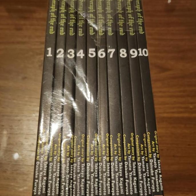 Komik Seraph Of The End Set Vol 1-10 Kolpri Mulus Ori