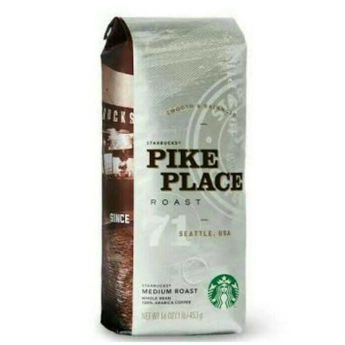 Starbucks Wholebean Pike Place - Biji kopi original Starbucks MS