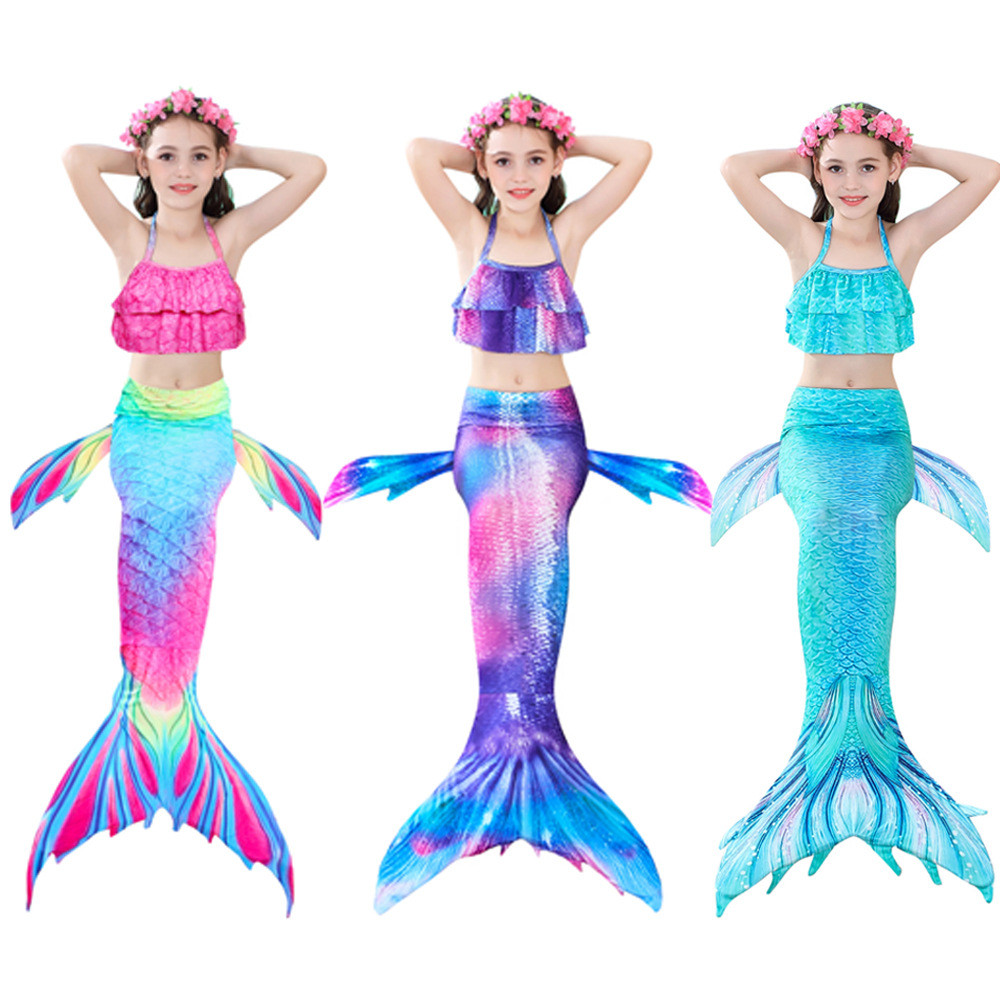 Mermaid Swimsuit Mermaid Tail Swimming Costume Swimsuit Bikini