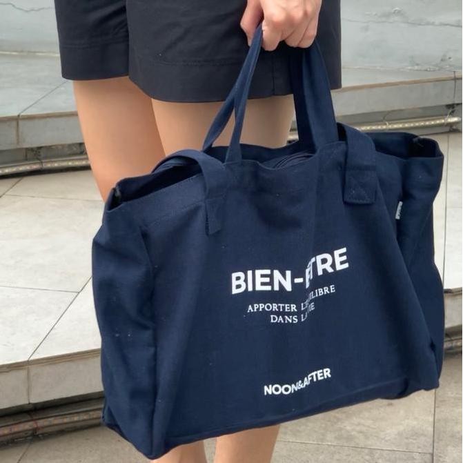 N&A - Bien-tre Tote Bag - Tote Bag Kanvas Original