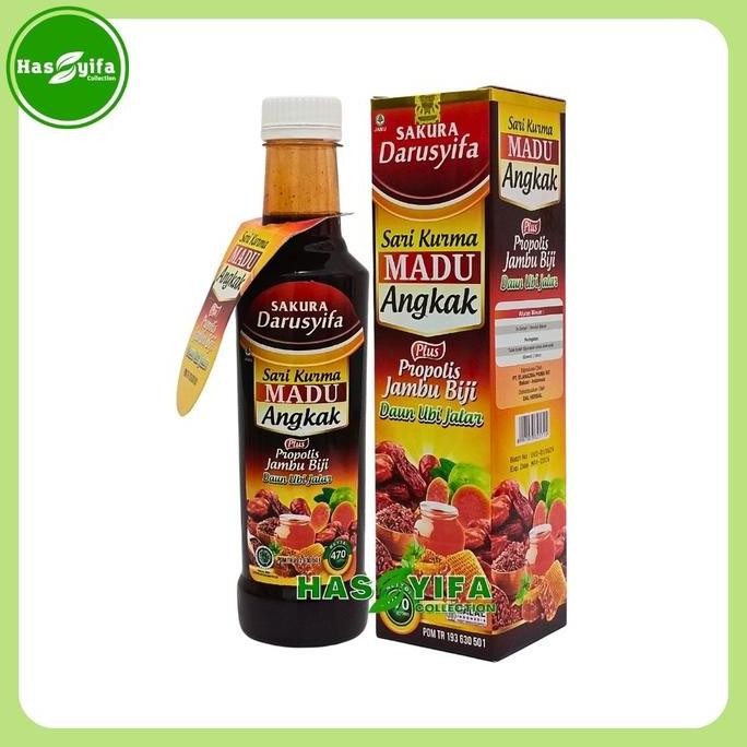 

New Darusyifa - Sakura Sari Kurma Madu Angkak Plus Jambu Merah Daun Ubi Jalar