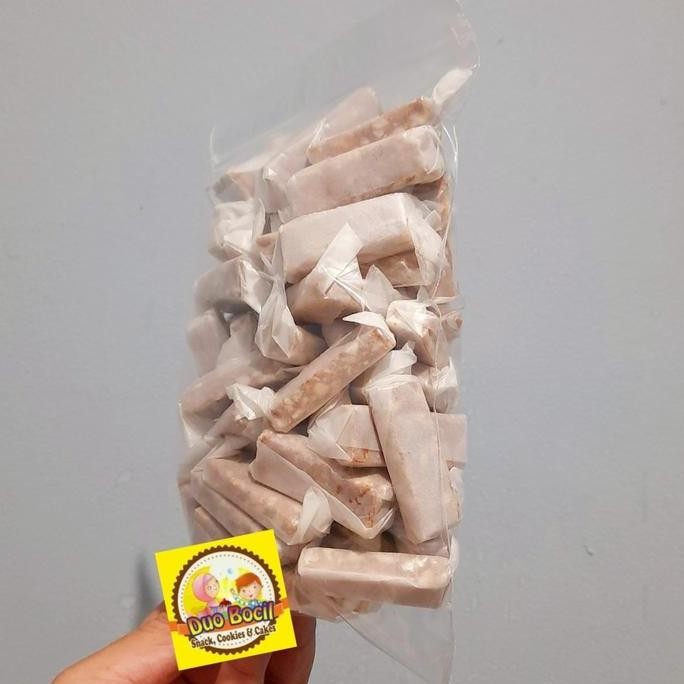 

New Permen Noga Suuk Kacang Asli (isi 50 pcs) 250 Gram - Duo Bocil Snack