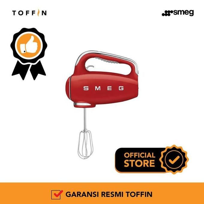 Smeg Hmf01 Hand Mixer - 50'S Retro Style Aesthetic