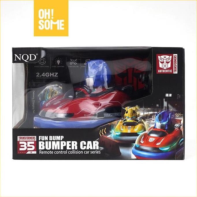 Ohsome - Nqd Mobil Remote Control Transformers Optimus Prime Mainan Remot Kontrol Bumper Car Seru Ka