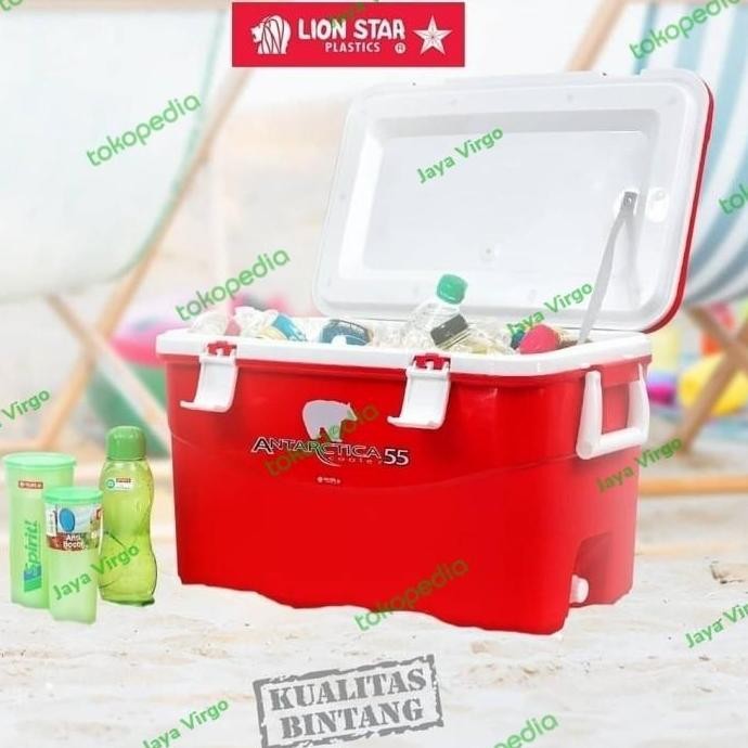 Antartica 55L Lion Star / Cooler Box / Box Es Batu / Kotak Es Batu