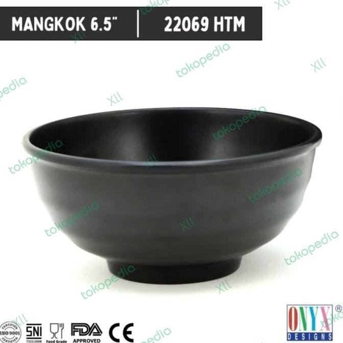 Onyx 22069 Cosmic Bowl Set 6 Pcs Mangkok Melamin 6,5 Inch
