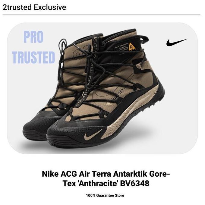 New  Nike ACG Air Terra Antarktik Gore-Tex 'light Brown' Mens