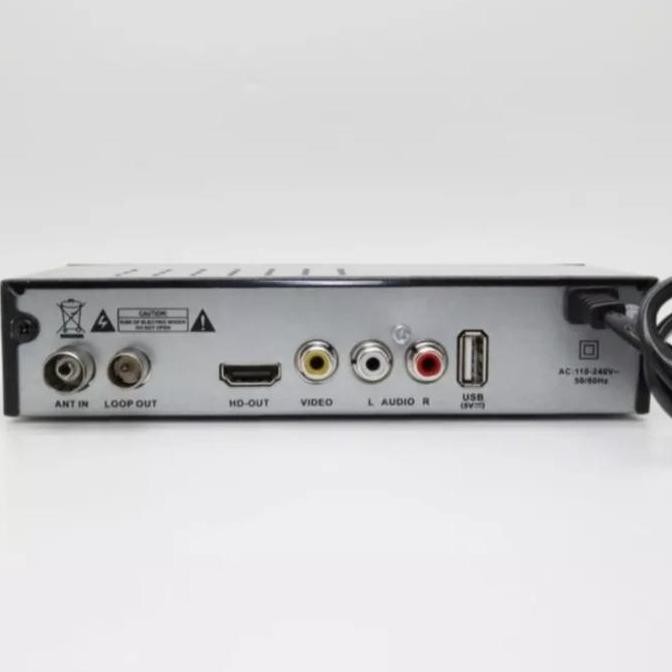 Ready  STB TV DIGITAL RECEIVER DVB T-2 STB TV BOX SIARAN TV DIGITAL