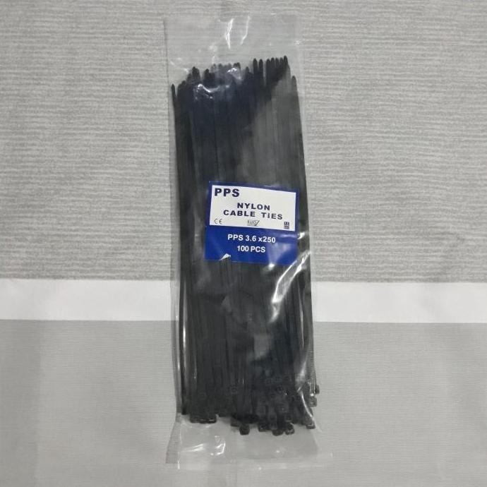 

Cable Ties 3,6 X 250 (Isi 100 Pcs) - Klip Pengikat Kabel
