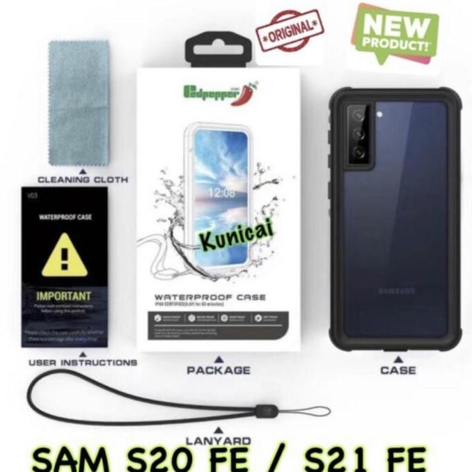 Ready  WATERPROOF CASE SAMSUNG S20 S21 FE Casing Water Proof S20FE S21FE S 21