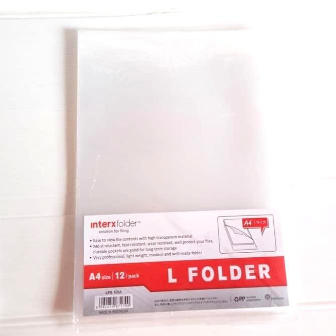 

Map L / Clear Slevees A4 Inter X