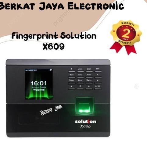 Fingerprint Solution X609 Mesin Absen Fingerprint & Face