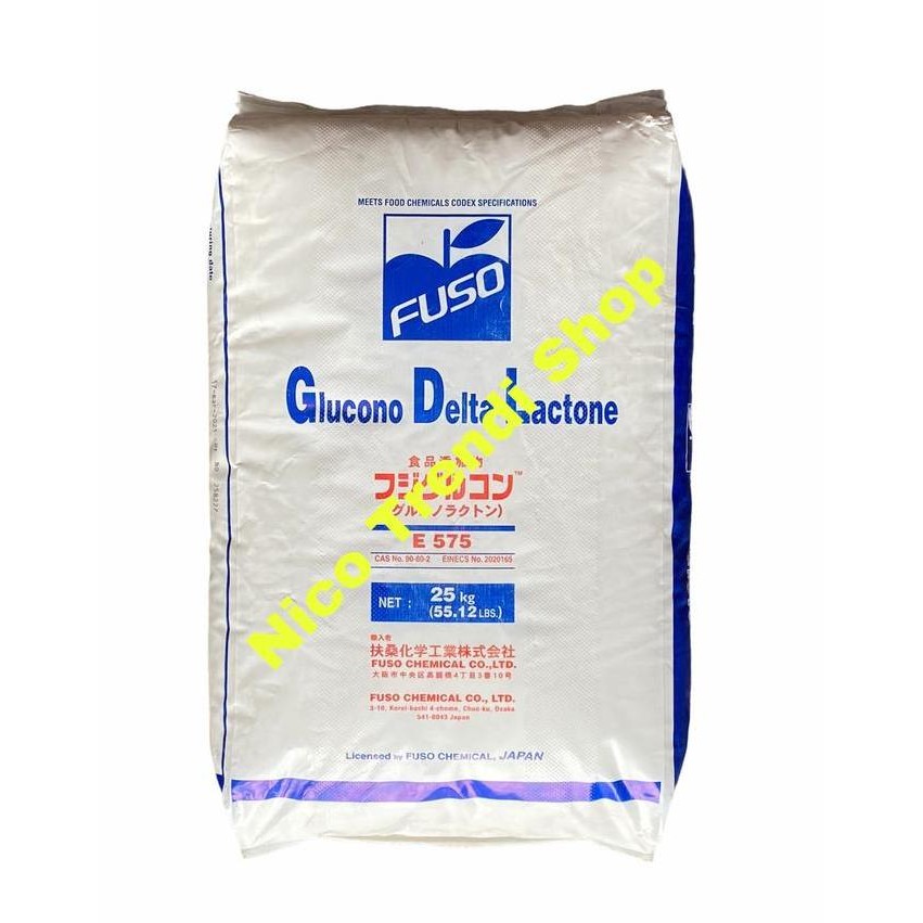 New Glucono Delta Lactone, GDL Fuso Japan, Pengawet Tahu, Sekau Tahu 500gr