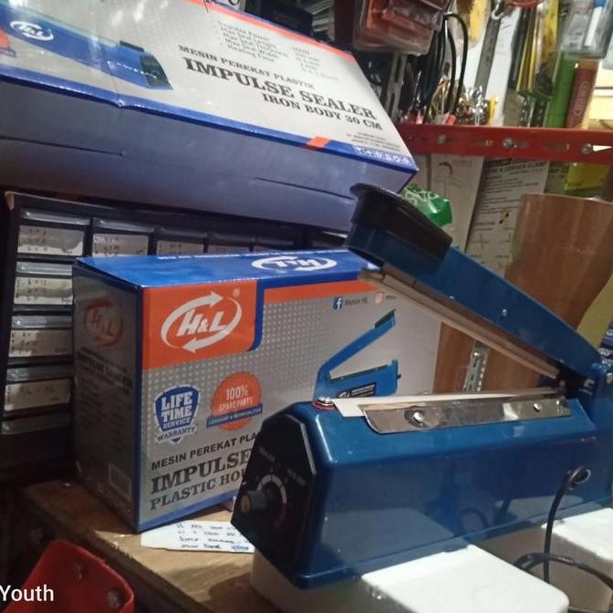 Alat Pres Plastik Plastic Sealer Impluse Sealer 20Cm