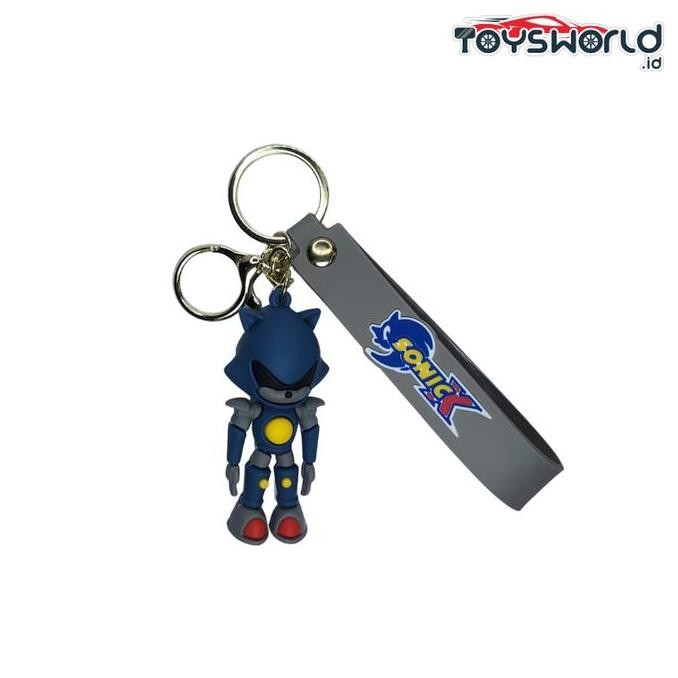 Keychain Sonic Black - Gantungan Kunci