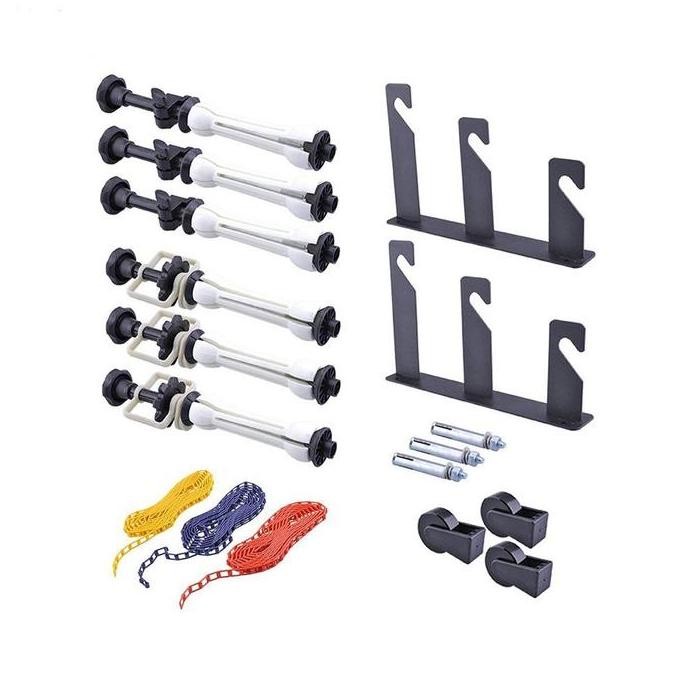 Stand Background Bracket Green Screen Tiang Backdrop Manual Chain Roll