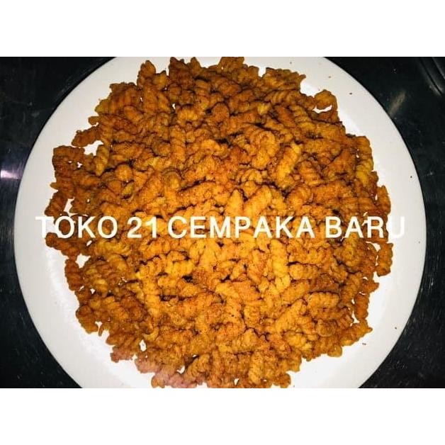 

New Makaroni Spiral Goreng PEDAS 1 BALL | Makroni Spiral Ulir Pedes Kiloan