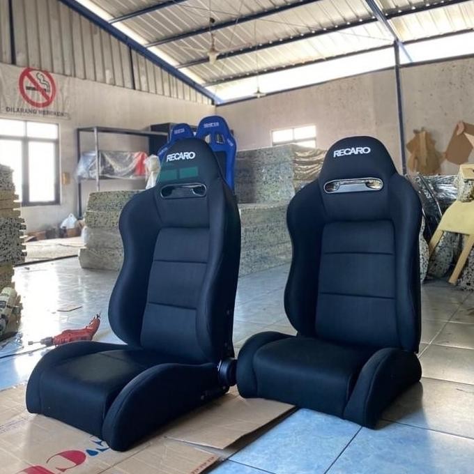 Jok mobil racing recaro sr4 hitam/jok mobil universal