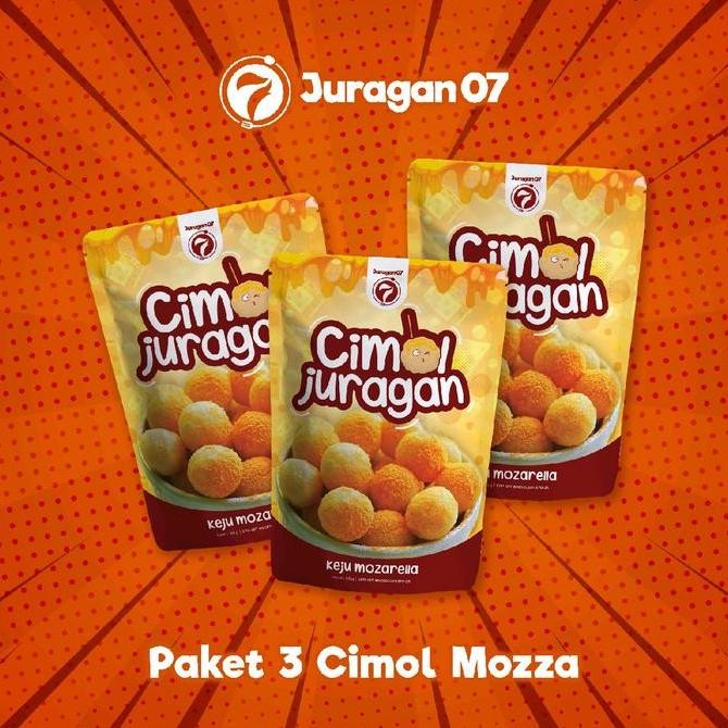 New Juragan 07. Paket isi 3 cimol keju Mozarella