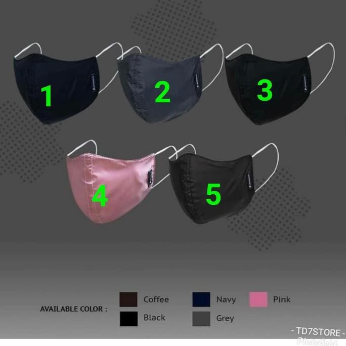 Masker Eiger Non Medis 2 Layers Face Mask - Original