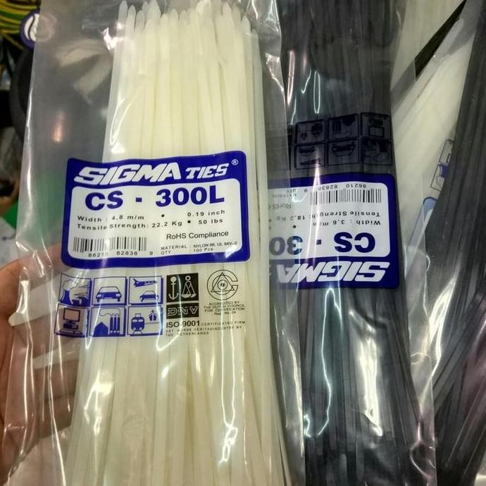 Kabel Ties Sigma 30 Cm X 4,8 Mm