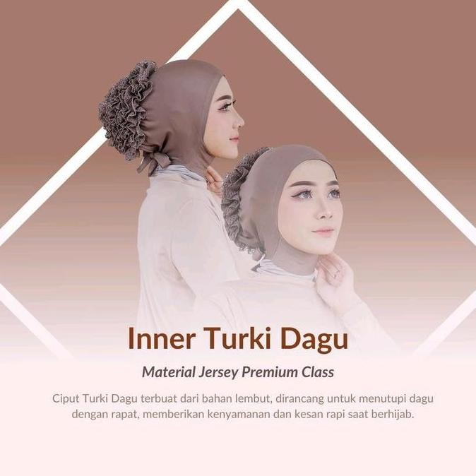 (Good) CIPUT turki DAGU/ Dalaman Turki Jilbab Kerudung ciput  sanggul Ciput Cepol