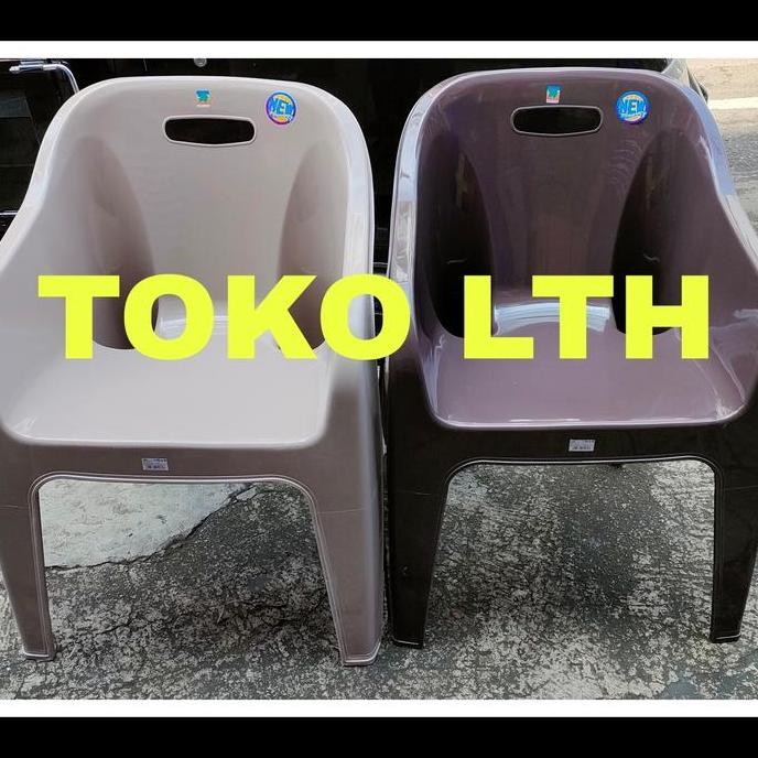 Kursi Santai Sparta 1181 Green Leaf Bangku Sender Teras Taman Plastik