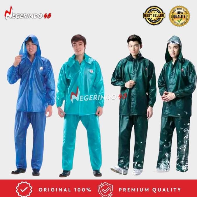 Jas Hujan Fish Friend Jas Hujan Karet Jas Hujan Kapal Cap Ikan Yuyou